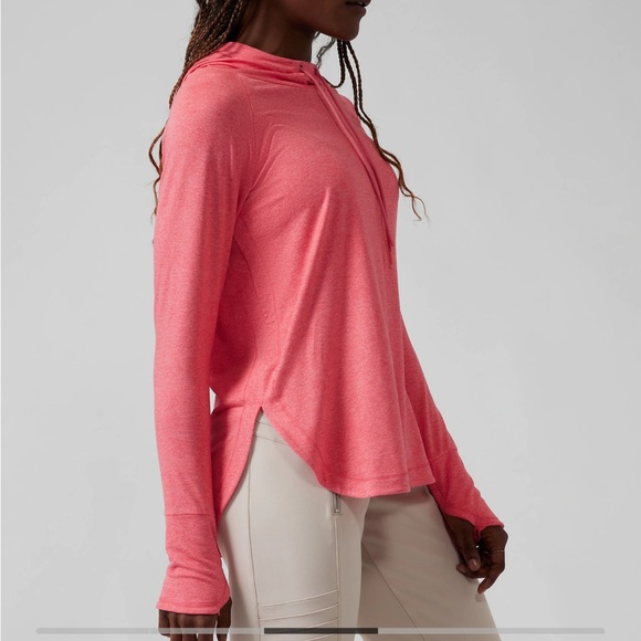 COPY - -Athleta Baby Blue Uptempo Hoodie Sweatshirt- - Picture 7 of 7